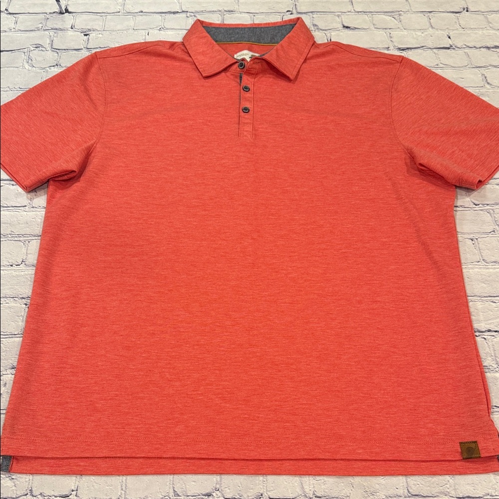 Fundamental Coast Los Angeles Men's Salmon Polo Shirt XL